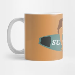 Surf girl Mug